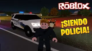 ¡SIENDO POLICÍA por UN DÍA en LIBERTY COUNTY! 🚔👮‍♂️ Roblox