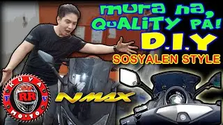 How to install Side mirror and Windshield bracket | DIY | Nmax set up