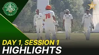 1st Session Highlights | Islamabad Region vs FATA Region | Day 1 | QeAT 2025-26 | PCB | M2P1U