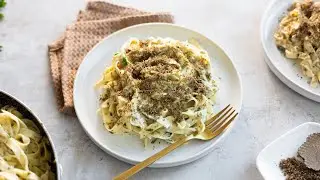 Irresistible Classic Truffle Cream Pasta Recipe