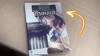 Art Maker Masterclass Manga Kit Review | Learn to Draw Japanese Comics