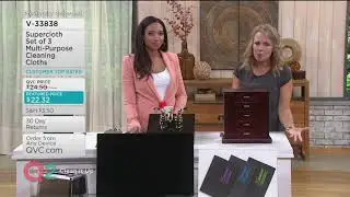 Supercloth Set of 3 Multi-Purpose Cleaning Cloths on QVC