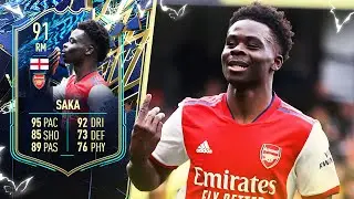 Он может играть где угодно! 🌶️ Обзор игрока Букайо Сака (91 TOTS)! FIFA 22 Ultimate Team