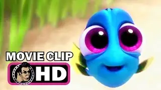 Cute Baby Dory CLIP from FINDING DORY (2016) Pixar Disney Animated Movie HD