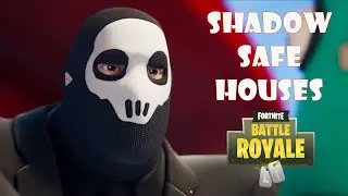 How To Find All Shadow Safe Houses - Fortnite