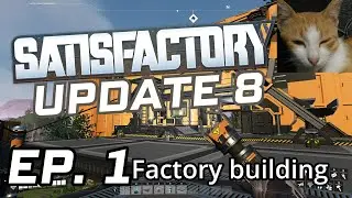 Factory Building | Satisfactory Episode 1 | Kaler plays grindy games.