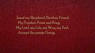How sweet the name of Jesus sounds (St Peter)