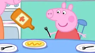 Peppa Pig Learns How To Make Pancakes! 🐷🥞 | @Peppa Pig - Official Channel