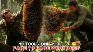 🐝 HUNTING HONEY IN DEEP JUNGLE | SURVIVAL FOR HONEY 