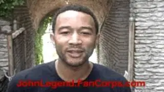 John Legend Fan Corps Street Team