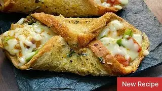 कढ़ाई में Bread Parcel जो Domino's के zingy Parcel  से भी ज्यादा टेस्टी है || Instant Bread Recipe