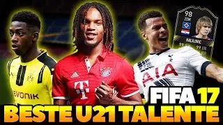FIFA 17: BESTE U21 TALENTE! KARRIERE 90 POTENZIAL!  EA VERSION! | HD Deutsch
