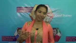Sahanaj Akter Asha | Campus Ambassador | FuturizersBangladesh | BioscopeEvents | Nasrin Sultana Boby