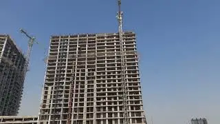 The Views Tower and The Park Edge Tower under construction at Emaar Crescent Bay - Karachi.