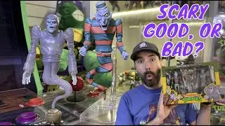 TMNT NECA Creepy Eddie and Shibano-Sama Toy Review