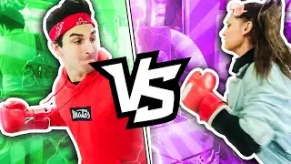 #3 Sfida SASCHINA in sala giochi! Anima Klaus e Sabri, chi colpisce più forte?