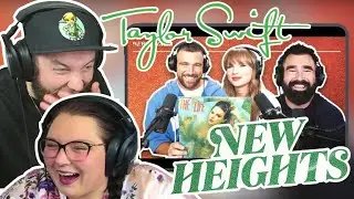 TAYLOR SWIFT HATERS TURN INTO SWIFTIES IN LESS THEN 3 HOURS! | NEW HEIGHTS PODCAST | COUPLE REACT