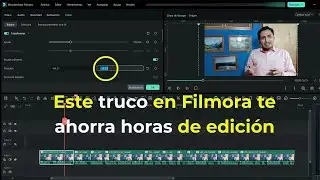 Cómo modificar la escala y posición de varios clips a la vez en Filmora