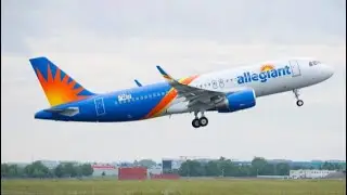 Allegiant Airlines from Midamerica/Scott AFB to JFK landing