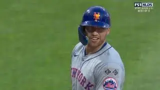 Brandon Nimmo's Sassy Homer Celebration 🔥 #Mets #Phillies #MLB
