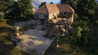 Pax Dei | 2-Plot House Build