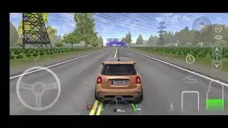 Raja Dani rider playing car parking driving school