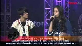 [HeartfxSubs] 100108 f(x) - T-Store Live Session Interview + Epilogue (en)