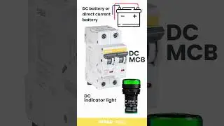 Connecting Energy Storage Battery with DC MCB and Indicator Light.