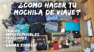 Trucos para hacer tu mochila de mochilero