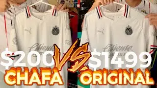 Jersey CHAFA $200 vs ORIGINAL $1499 Nuevo JERSEY de CHIVAS 2020
