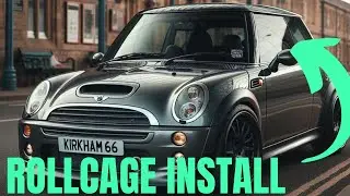 Сборка трека Cooper S &mdash; установка каркаса безопасности