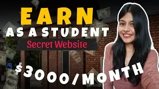 I made 20k per month as a DU Student (My Secret Website🤫) | Best Side Hustle for Students in 2024