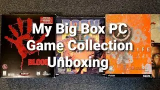 My Big Box PC Game Collection Unboxing