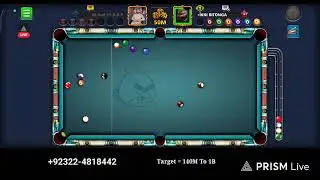 8 Ball Pool Target 1B Let's Start Where i Stop......