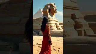 NeoKemet: #sphinx  Awakens: Ancient AI Revealed 🦁⚡ #mythicalcreatures #pyramid #ancient