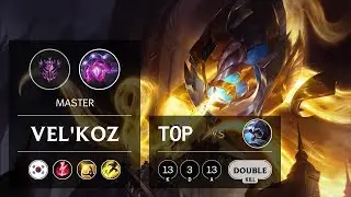 Vel'Koz Top vs Talon - KR Master Patch 9.20