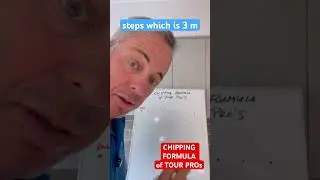 BEST CHIPPING FORMULA of TOUR PROS - Brent German ONLINE PGA GOLF COACH & NLP MINDSET COACH