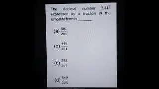 Maths Challenging Series Ques-6(NumberSystem)