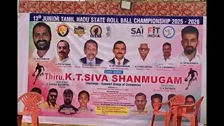Boys Semi-Final: 13th Junior Tamil Nadu State Roll Ball Championship &ndash; Coimbatore vs Dindigul