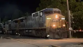 CSX 236 Leads M434 Back Up The Riverline! 