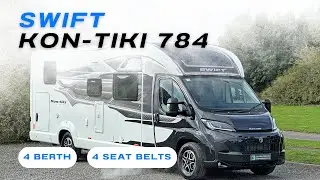 2026 Swift Kon-Tiki 784 Walkaround | Luxury 4-Berth Motorhome Tour