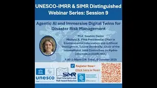 Agentic AI and Immersive Digital Twins for Disaster Risk Management