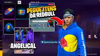 FINALMENTE? PEGUE JAQUETA DA REDBULL, CODIGUIN, URS&Atilde;O GR&Aacute;TIS HOJE E NOVA ANGELICAL - NOVIDADES FF