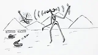 How to Draw a Siren Head Attacking Army