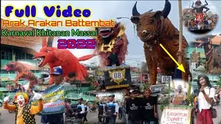 Arak Arakan Battembat 2022||Ramai Karnaval Khitanan Massal Di Padati Pengunjung