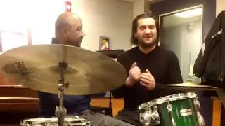 Sergio Bellotti and Lenny the 25th Nelson- Hi Hat and Drum talk (& play!)