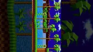 Sonic the Hedgehog Classic 💎 Green Hill Zone 📿 Android #Shorts