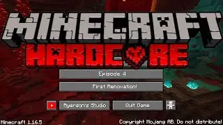 Minecraft Hardcore - Episode 4 - First Renovation!