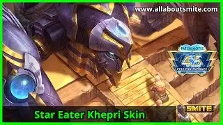 Smite: Star Eater Khepri (Skin Spotlight) | allaboutsmite