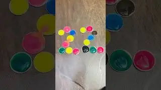 Colour coin | Colour mixing | Satisfying | #art #shorts #short #trending #viralshorts #diy